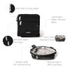 BAGGALLINI SECURTEX ANTI-THEFT CROSSBODY SMALL 8.25"W X 8.25"H BLACK New