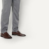 AMAZON ESSENTIALS SQUARE APRON TOE PENNY LOAFER - SIZE 9 - DARK BROWN