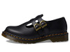 DR. MARTENS WOMEN'S VEGAN 8065 MARY JANE FLAT BLACK SIZE 9
