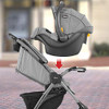 CHICCO MINI BRAVO SPORT TRAVEL SYSTEM, WITH KEYFIT INFANT CAR SEAT, CARBON/GRAY