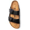0051193 BIRKENSTOCK UNISEX ARIZONA BLACK LEATHER SANDAL SIZE 7M/9W