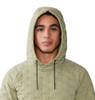 OM0121 Mountain Hardwear Men's Stretchdown Light Pullover Hoody Mantis Size S