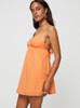 PPEA02222 PRINCESS POLLY KOKO MINI DRESS SIZE WOMEN 6 ORANGE New