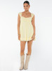 PRINCESS POLLY CARLITA MINI DRESS - SIZE: WOMEN 8 - YELLOW New