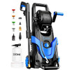 LANCHEZ NEW UPGRADE PRESSURE POWER WASHER 4800PSI 4 QUICK CONNECT NOZZLES BLUE