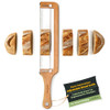 KEECHEE BREAD PILOT ADJUSTABLE UPGRADED BREAD KNIFE FOR HOMEMADE K006 - BROWN