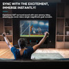 MUTBAM WIRELESS HEADPHONES FOR TV - BLACK