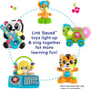 Fisher-Price Baby Learning Toy Link Squad Bop & Groove Tiger Music & Lights New