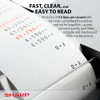 SHARP EL-1197PIII HEAVY DUTY COLOR PRINTING CALCULATOR WITH CLOCK AND CALENDAR