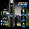Flashlights High Lumens 100000 Rechargeable,Super Bright 50W LED - BLACK New