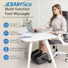 DIAIHSCO FOOT MASSAGER HEAT DEEP KNEADING ROLLING NERVES FOOT LEG, 8882 - BLACK