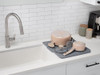 WEATHERTECH DISHMAT DRAIN DRIP DRY HAND-WASHED 16"X18" - SLATE