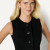 AEWM86473F25 Amazon Essentials Women's Regular-Fit Denim Vest Black 8