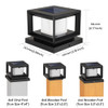 Mlambert 8 Pack Solar Post Lights Outdoor Waterproof Fence Cap 4x4 6x6 4x4 6x6