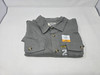 EDDIE BAUER MEN'S LICENSE TO WILL LONG SLEEVE SHIRT - SIZE: MEN L - CLOUD GRAY New