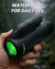 URBANCOAST 8X32 MONOCULAR TELESCOPE HIGH POWERED WATERPROOF 8X32 - BLACK