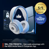 STEELSERIES ARCTIS NOVA 5P WIRELESS MULTI-SYSTEM GAMING HEADSET — WHITE