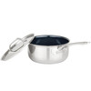 VIKING 4-PLY SAUCE PAN WITH LID 3 QUART TITANIUM 40581-0123C - BLUE/SILVER