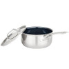 VIKING 4-PLY SAUCE PAN WITH LID 3 QUART TITANIUM 40581-0123C - BLUE/SILVER