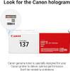 Canon Genuine 137 Black Toner Cartridge - Black New