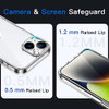 JETECH CASE IPHONE 14 6.1-INCH NON-YELLOWING SHOCKPROOF BUMPER COVER - CLEAR