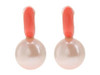 KG261-642 KATE SPADE NEW YORK WOMENS BRIGHT SPOTS DROP HUGGIES - CORAL