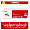 CANON GENUINE 069 BLACK TONER CARTRIDGE COMPATIBLE WITH MF753CDW - BLACK