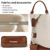 GAYUAPEIA WOMEN'S WEEKENDER BAG TRAVEL DUFFEL ON CARRY-ON BROWN/BEIGE