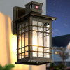 Kondras Motion Sensor Outdoor Porch Light Fixture Oil Rubbed Bronze 0814BG