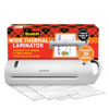 SCOTCH THERMAL LAMINATOR COMBO PACK LETTER SIZE TL1302X - WHITE