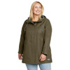 0638 EDDIE BAUER WOMENS CHARLY PARKA Suede Slate Size L New