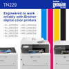Brother Genuine TN229Y Yellow Standard Yield Printer Toner Cartridge - Yellow New