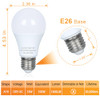 MARXLAIT 12 PACK LED LIGHT BULBS 100 WATT EQUIVALENT EFFICIENT 13W - WARM WHITE