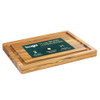 YES4ALL SOLID TEAK CUTTING BOARD 17X13X1.5" BUTCHER BLOCK EDGE GRAIN B0CKHC3671