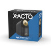 X-ACTO MIGHTY PRO ELECTRIC PENCIL SHARPENER, BLACK