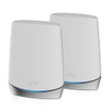 Netgear - Orbi AX4200 Tri-Band Mesh Wi-Fi 6 System (2-Pack) - White