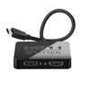 MINDORLEN 4K HDMI SPLITTER 1 IN 2 OUT MIRROR DISPLAY NOT EXPAND - BLACK