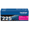 BROTHER TN-225 MAGENTA HIGH YIELD TONER CARTRIDGE, TN-225M - MAGENTA New