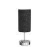BRIGHTEVER TOUCH CONTROL TABLE LAMP SET OF 2, 2 USB CHARGING PORTS, 3WAY, BLACK