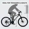 26/27.5 Inch Mountain Bike, Aluminum Frame MTB, Dual Disc Brakes, Comfort Foam New