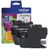 Brother Genuine LC30132PKS 2-Pack High Yield Black Ink Cartridges New