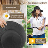 SIMPLICITY NETTED HAT, LEATHER STRAP - BLACK