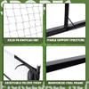 DULCE DOM Pickleball Net Portable Outdoor Court Marking Kit 22 FT 3-10 players