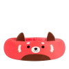 JAZWARES SQUISHMALLOWS 30" CICI THE RED PANDA PET BED LARGE - BRIGHT RED