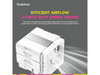 Sudokoo SK620 White AM5 Air Cooler: 6 Heatpipes Dual Tower CPU Air Cooler for