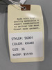 ROAMING SOUL MEN'S COTTON FLEX STRETCH CARGO SHORTS SIZE 36 - KHAKI New
