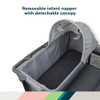 SAFETY 1ST 4-IN-1 PORTABLE PLAY YARD WITH BASSINET, NAPPER, CHANGER, PY465HNS