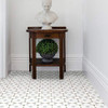 FloorPops Stellar Peel and Stick Floor Tiles 12" x 12" Pack of 10 FP2952 - White