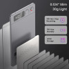 GENERIC AI VOICE RECORDER 64GB MEMORY APP CONTROL AUDIO RECORDER - GRAY New
