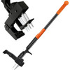 GENERIC STAND-UP WEED PULLER TOOL 40 LONG HANDLE - ORANGE